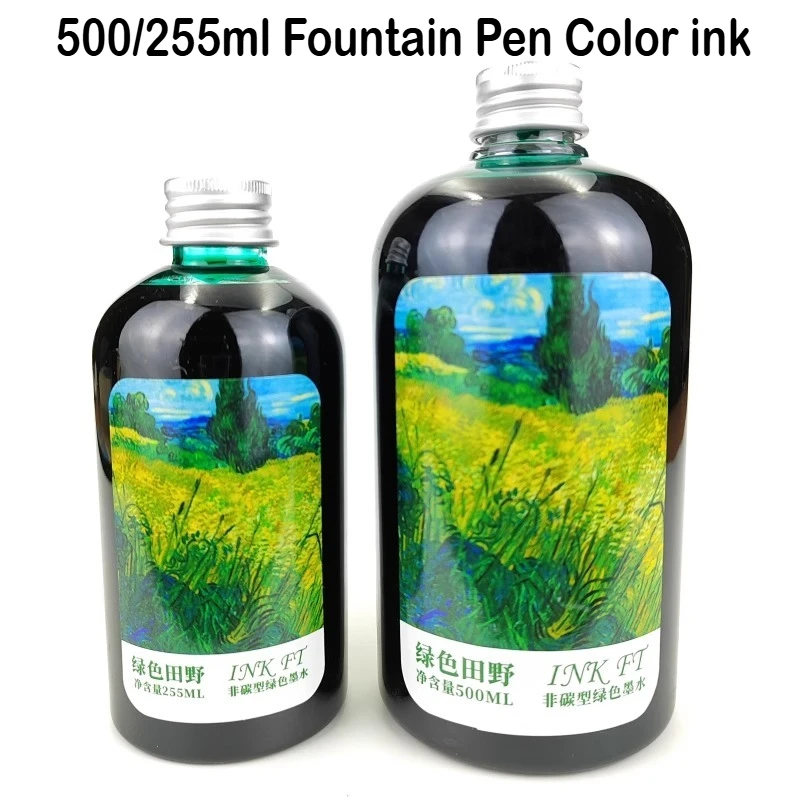 500ml/255ml 7 colori in bottig - Fountain Pen Bottled Ink recensione e prezzo