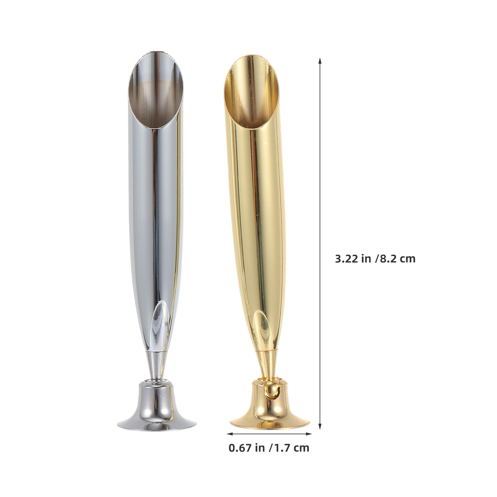 3 Pezzi Portapenne in Acciaio  - Pen Rest Single recensione e prezzo